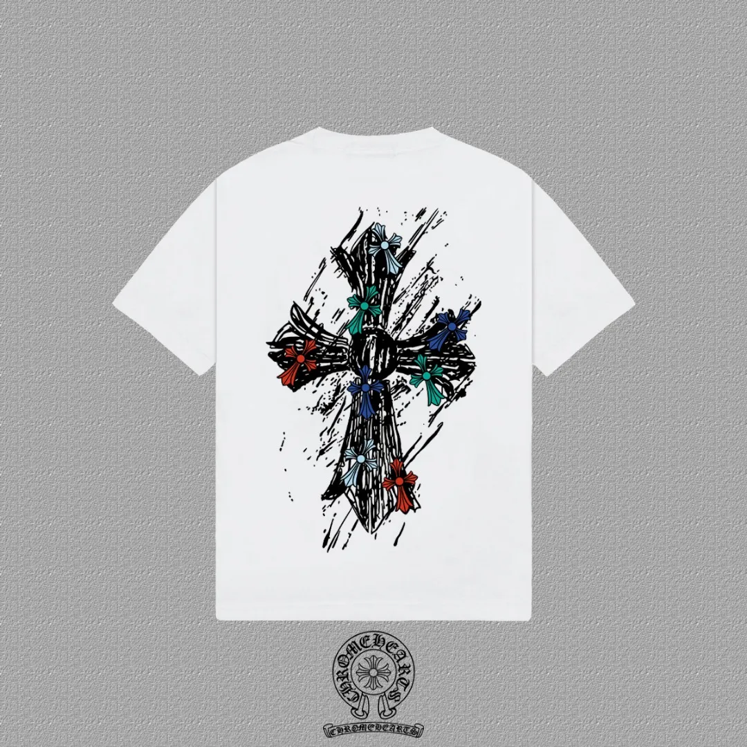 [CH ] 2026FW T LOGO Premium 26s Same Style ：Black White Purple Size：S M L XL 2XL